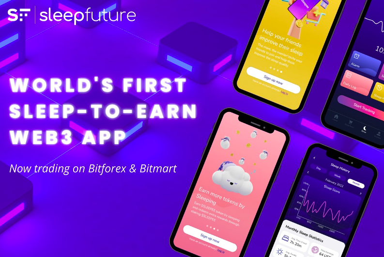 Sleep Future Successfully Launched On Bitforex and Bitmart