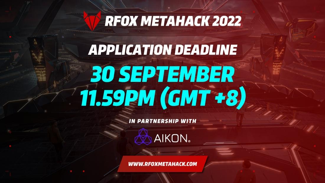 RFOX Launches the RFOX Metahack 2022, a Web 3.0 Hackathon Presented by Padang & Co