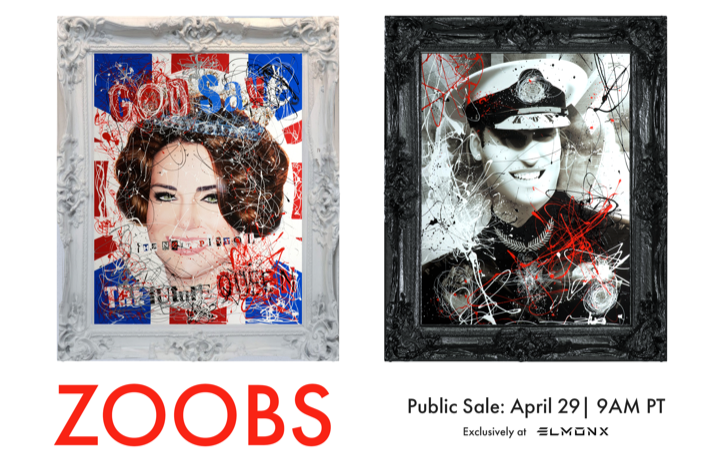 Zoobs and ElmonX Collaborate: Exclusive NFT Collection to Release on 12th Wedding Anniversary of Kate Middleton and Prince William!