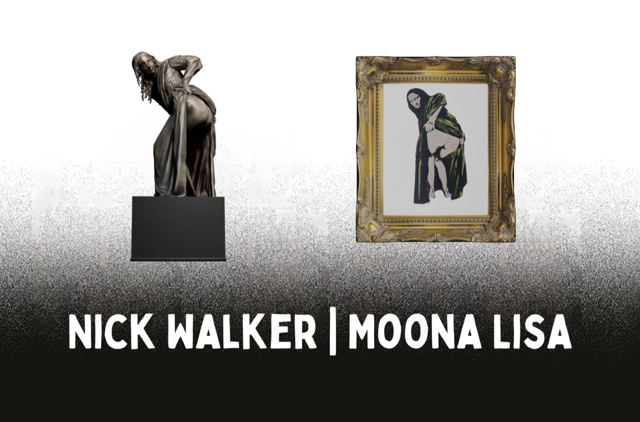 ElmonX Unveils ‘Moona Lisa’: A Digital Collection by World-Famous Street Artist Nick Walker