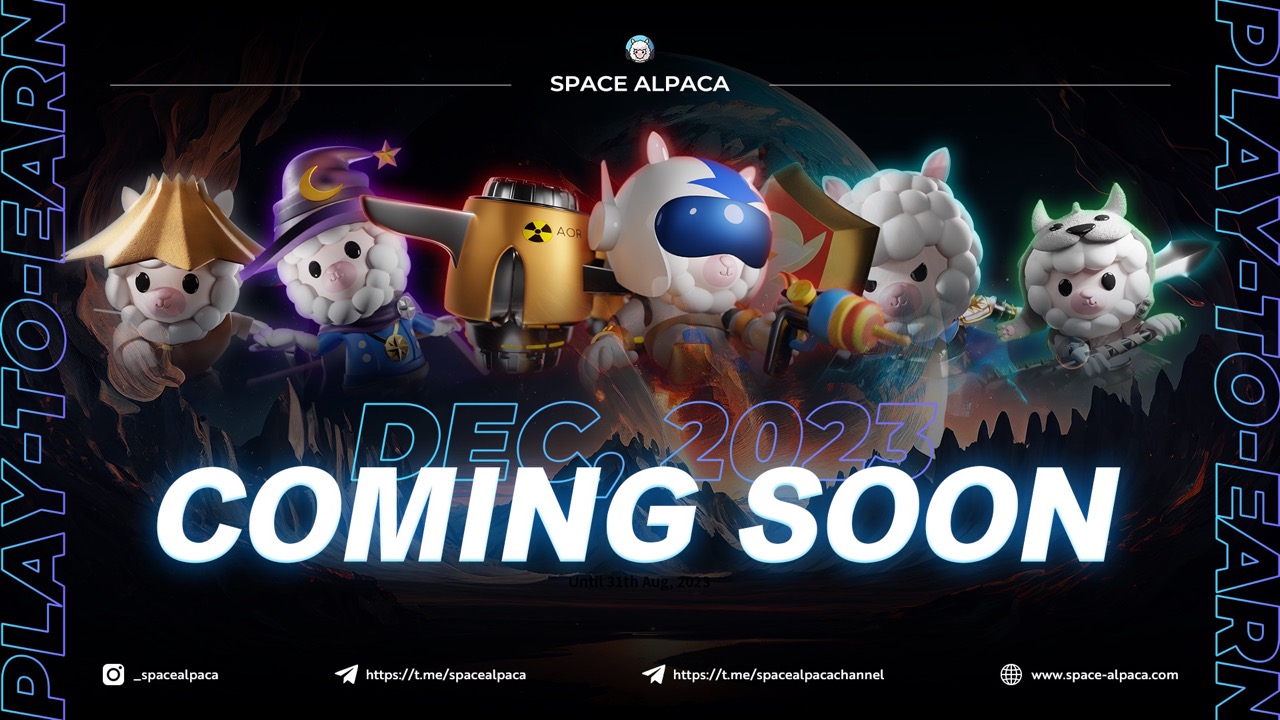 Space Alpaca RPG GameFi is launching, heralding the next generation of Web3.0 traffic platforms