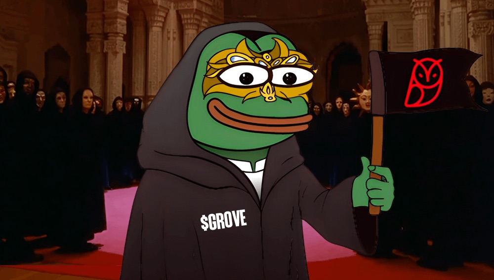 Unveiling the Intriguing World of $GROVE: The Mysterious Satirical Meme Coin on Solana