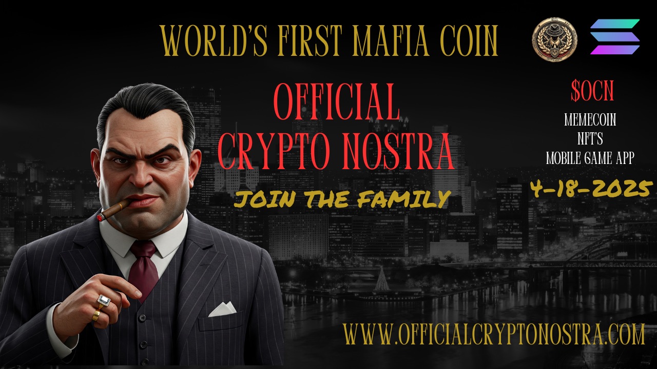 From the Streets to Success: Former Bonnano Crime Family Capo Dominick Cicale Unveils Crypto Nostra—The Meme Coin with Mafia Swagger